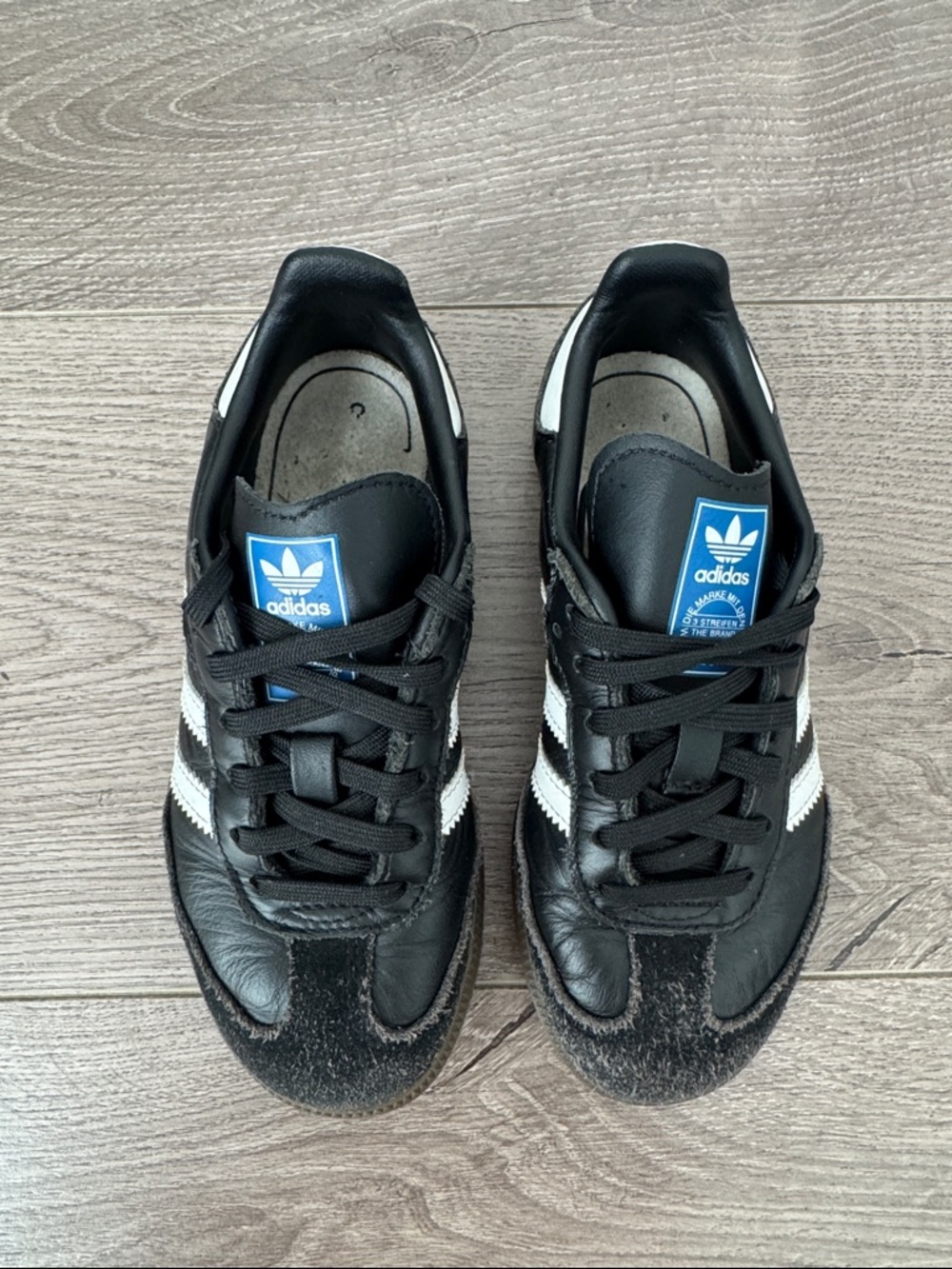 Kids Adidas Samba OG 12 - Picture 2 of 8